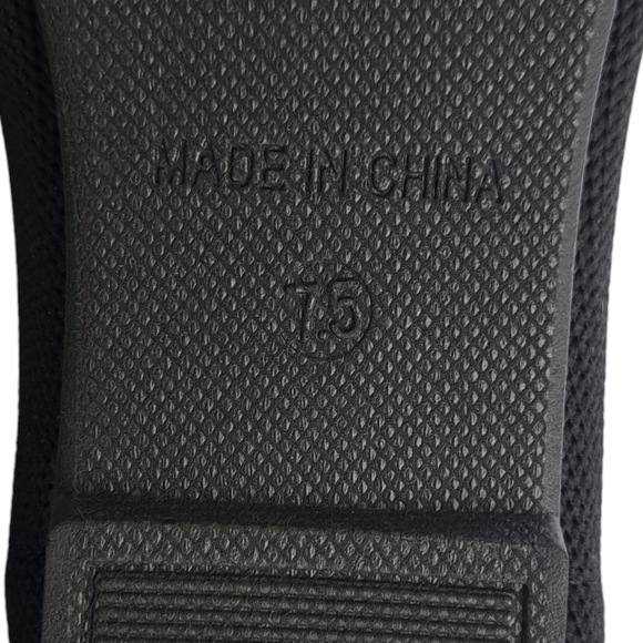 STEVE MADDEN Raine Knit Black Fabric Loafers Flats Size 7.5 - Picture 12 of 16